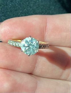 Natural 1.5 carat  Diamond Ring