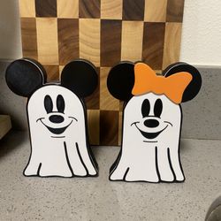 Mickey and Minnie Mouse Ghosts / Disney Inspired Halloween Decorations