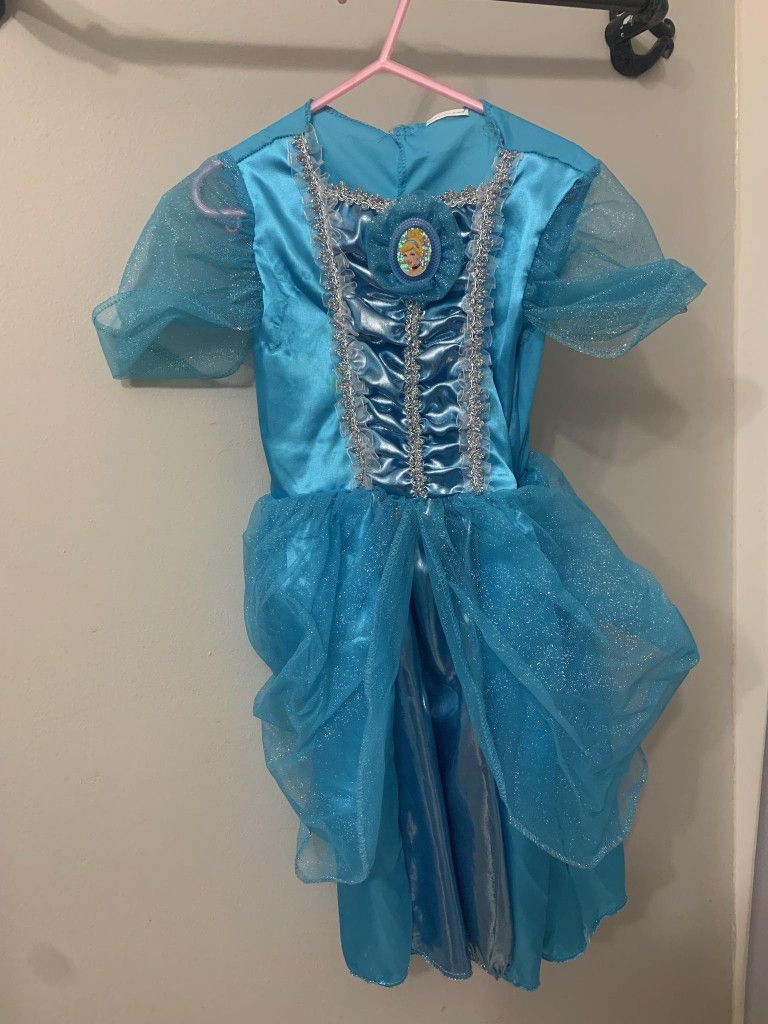 Kids Halloween Cinderella Costume 