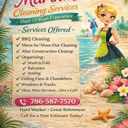 I'M A DETAILED CLEANING LADY W/GREAT REFERENCES 