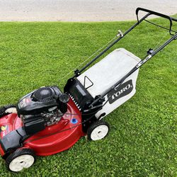 TORO 22” RECYCLER FRONT SELF PROPELLED XT675 KOHLER ENGINE LAWNMOWER WITH BAGGER