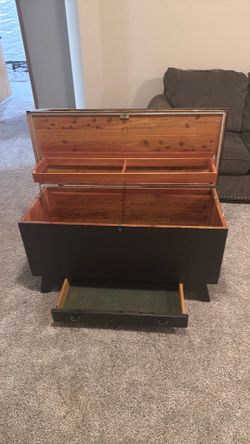 Cedar line chest