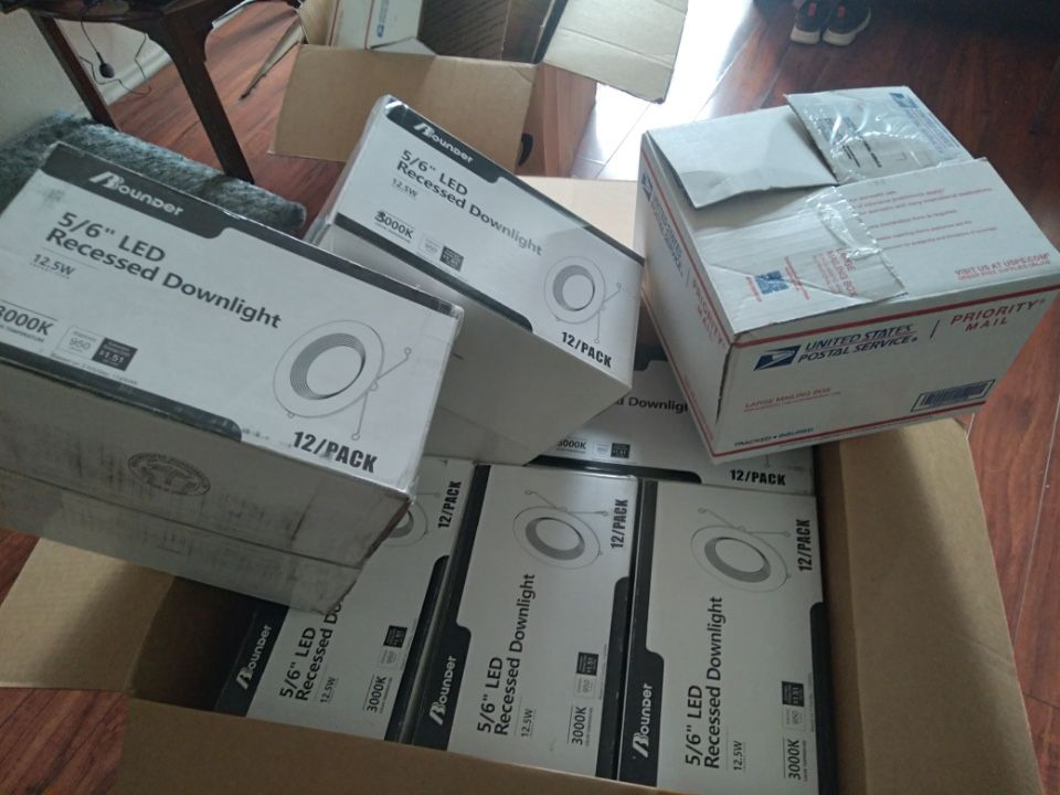 5/6 Dimmable LED Recessed Lights