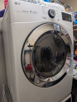LG steam washer and dryer