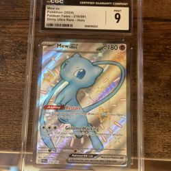 Mew(Paldean Fates) CGC 9