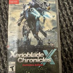 Xenoblade Chronicles X Definitive Edition For Nintendo Switch Game New 