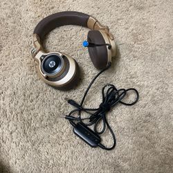 HP Wired Stereo Headset with mic Gaming Over ear Headset W LED H200 Headphone