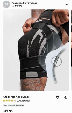 Anaconda Knee Brace w/ Stabilizer