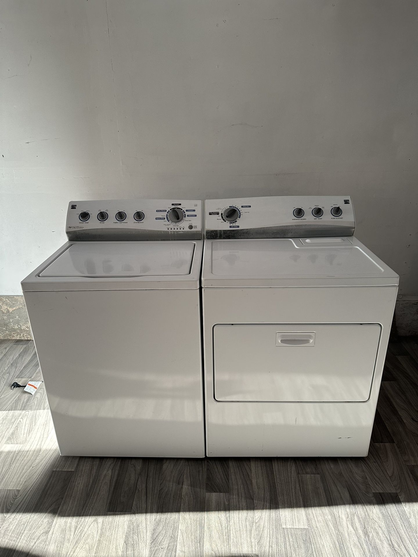 Kenmore Washer And Gas Dryer