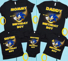 Sonic Birthday Shirt