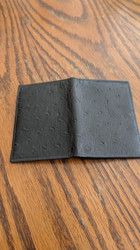 Stafford leather fold wallet