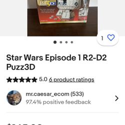 STAR WARS EPISODE 1 ( PUZZLE)