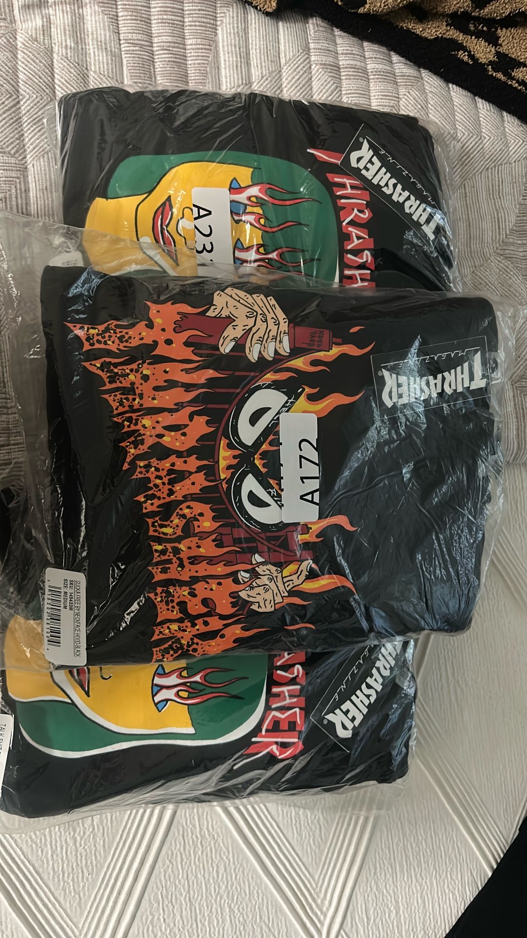 thrasher magazine collab hoodies