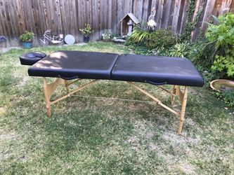 Massage Table with Headrest