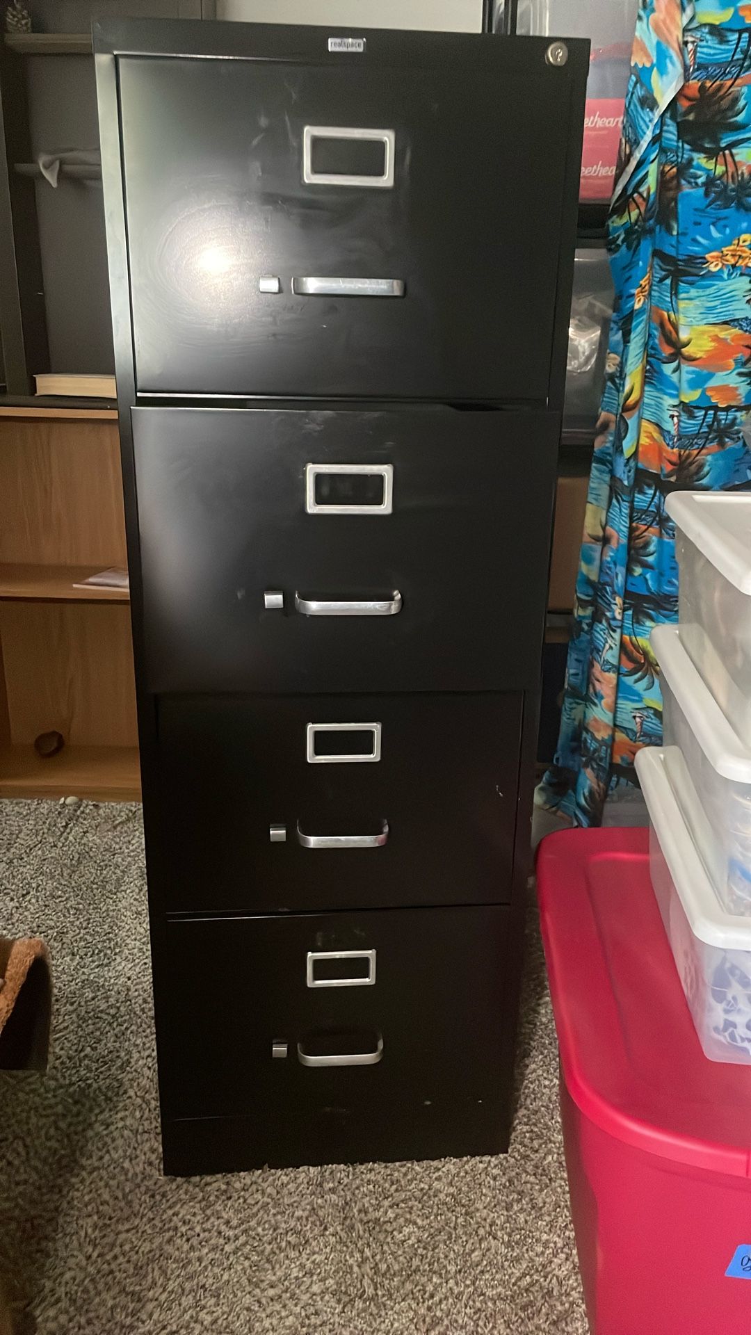 File Cabinet- H52.5”x W18”x D26”