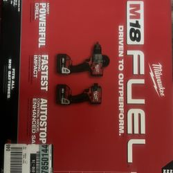 Milwuakee Drills Fuel Combo Kit 