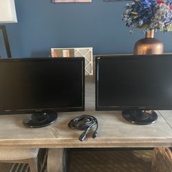 22 Inch View sonic Monitors 100 Obo