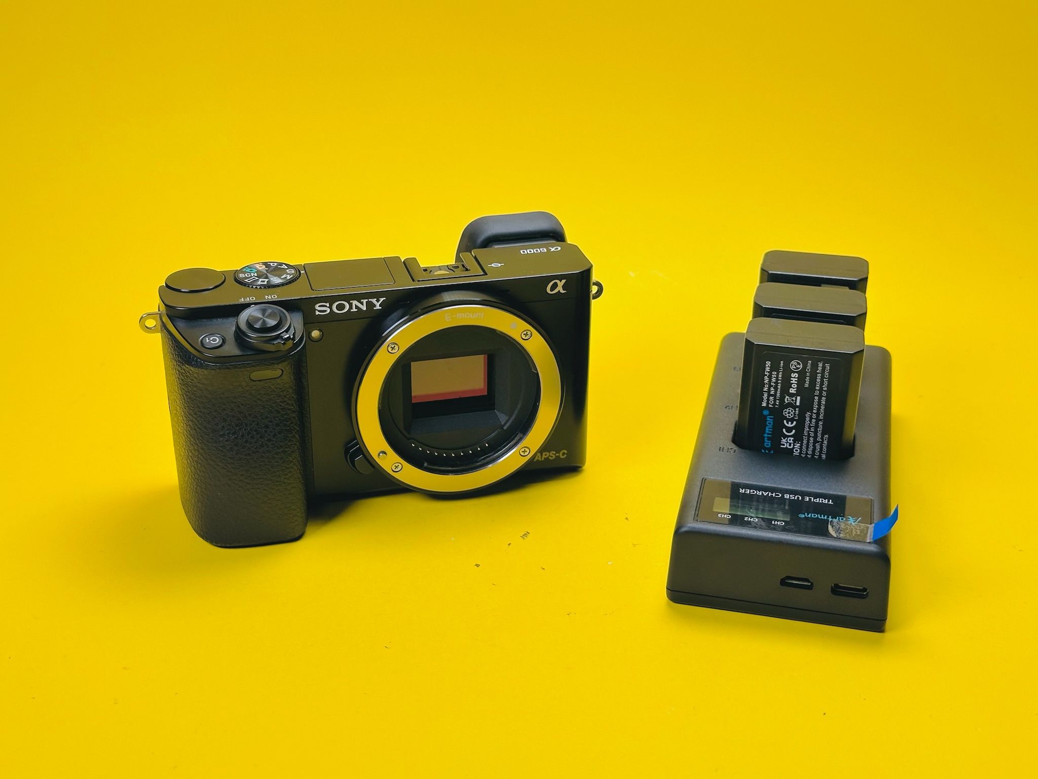 Sony Alpha a6000 Mirrorless Digital Camera 24.3 MP SLR Camera with 3.0-Inch LCD - Body Only