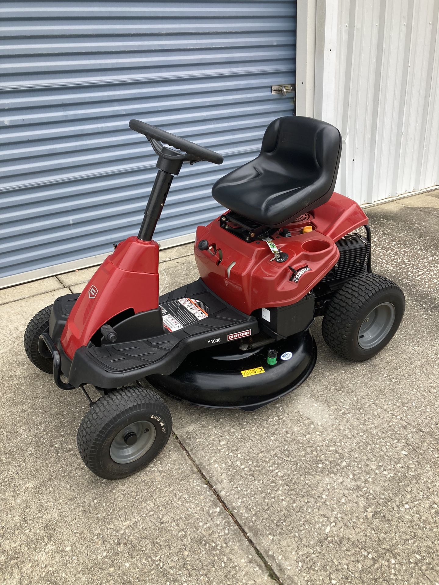 Like New Craftsman R1000 Mulching Tractor 30 Inch Riding Lawn Mower