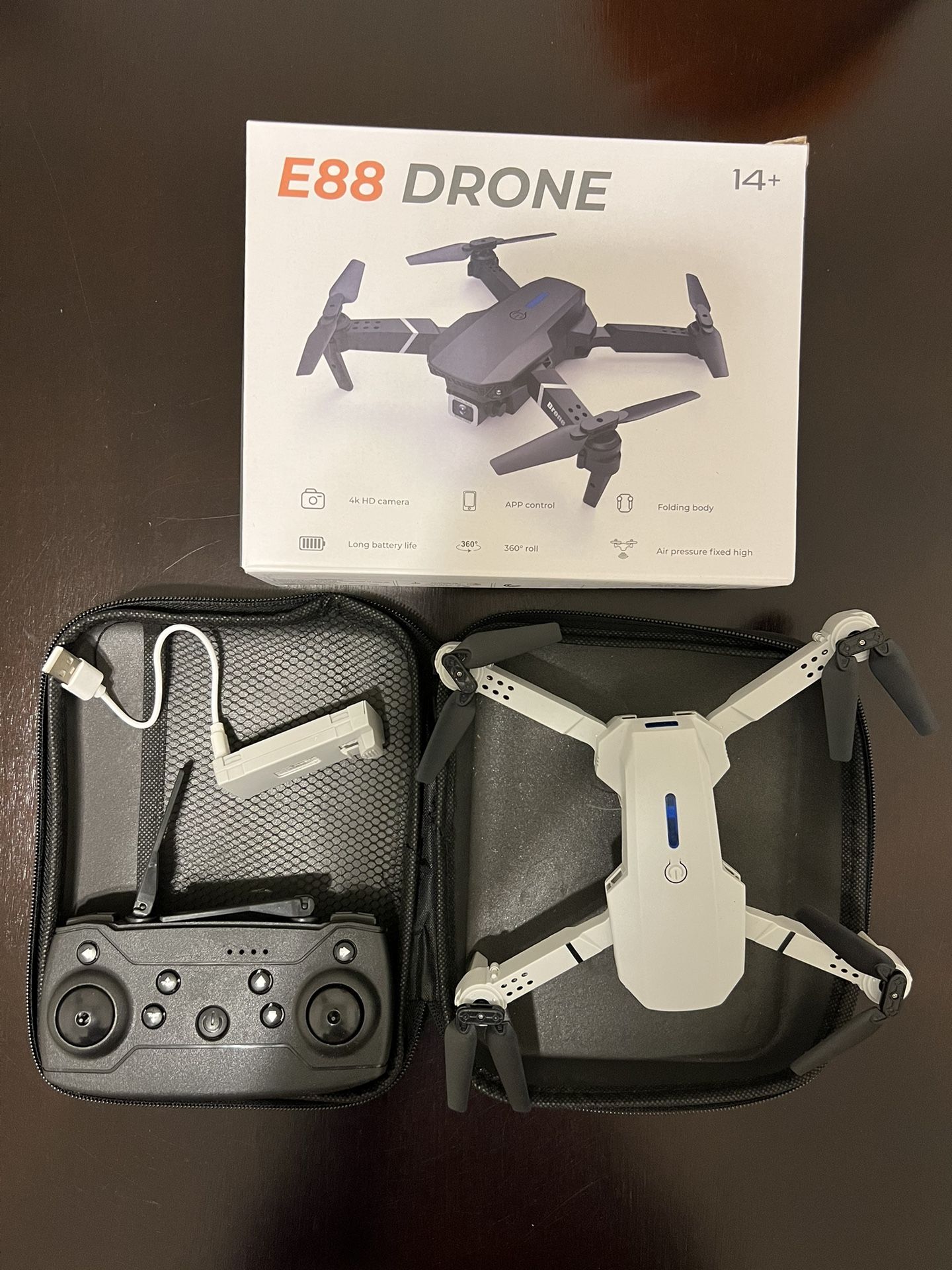 E88 Drone with 4K-HD Camera