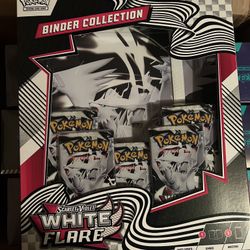 Pokemon White Flare Binder Collection 