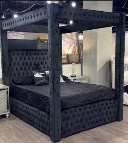 NEW QUEEN SIZE BED WITHOUT MATTRESS AND FREE DELIVERY