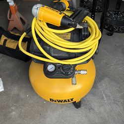 Dewalt nailer and compressor