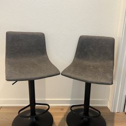 Set Of 2 MCM Barstools