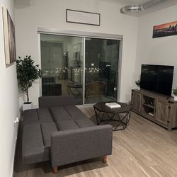 Grey Futon