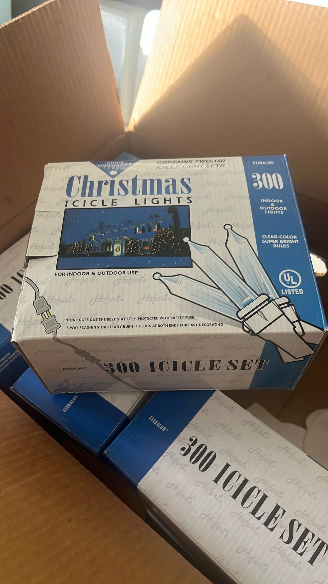 Icicle Lights Brand New Tested