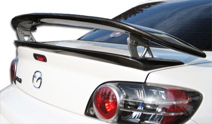 Blemished 2004-2011 Mazda RX-8 Carbon Creations M-1 Speed Wing Trunk Lid Spoiler - 1 Piece