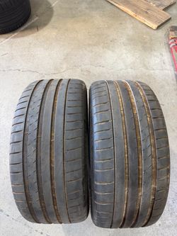 245/35/20 ps4s pair used tire