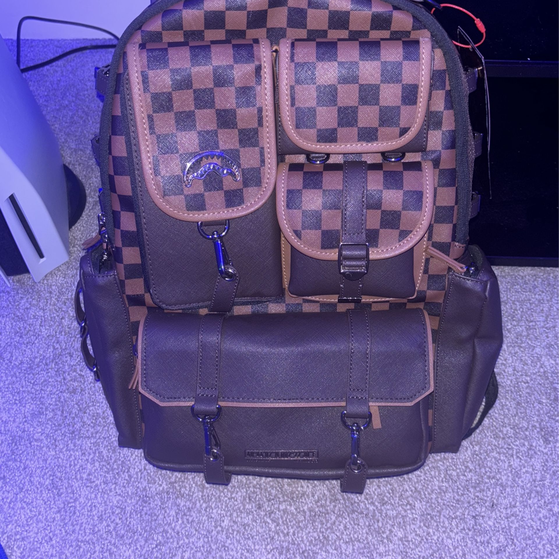 Sprayground Checkmate Royale Backpack