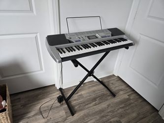 Casio Piano Keyboard With Stand