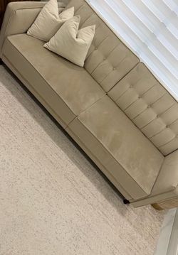 Beige couch