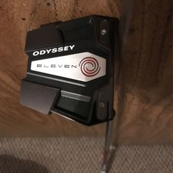 New Odyssey Eleven 35 Inch Putter With Head Cover Very Good 