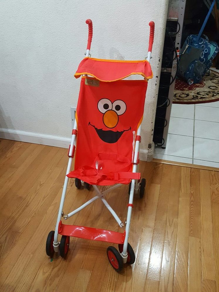 Elmo Baby Stroller with Umbrella