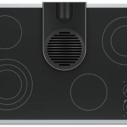 Kitchen Aid 36” cooktop With Built In Exhaust Fan Like New retail $1399