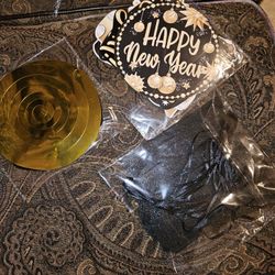 Happy New Year banner garland