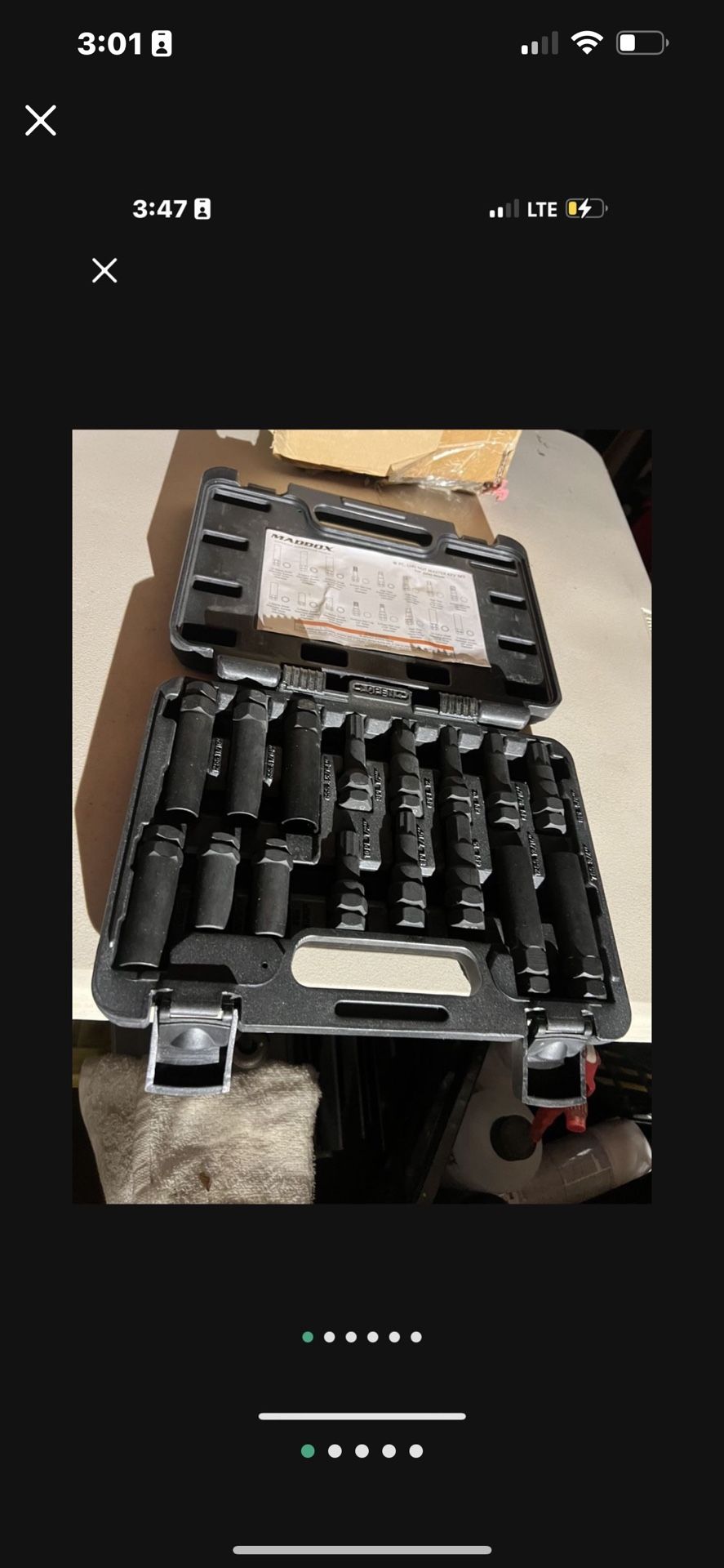 Maddox Lug Nut Master Key Set 16 Pieces 