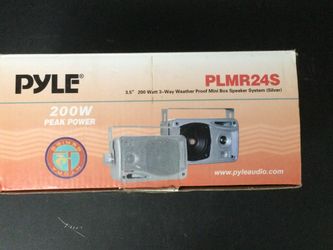 Pyle Peak Power Mini Box Speakers