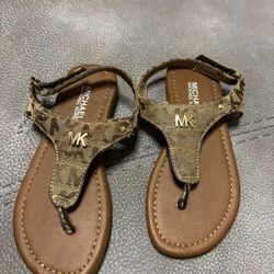 MK T Strap Kid’s Sandals 