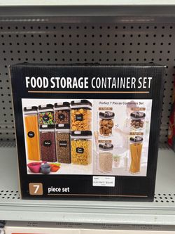 Food Storage Container Set – 7 Piece