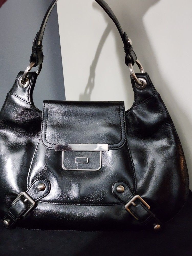 Kenneth Cole New York Genuine Leather Hobo Bag