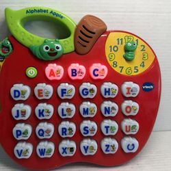 Vtech 1390 Alphabet Apple Light Up Learning Toy (Works Great)