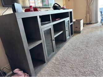 82 inch entertainment center
