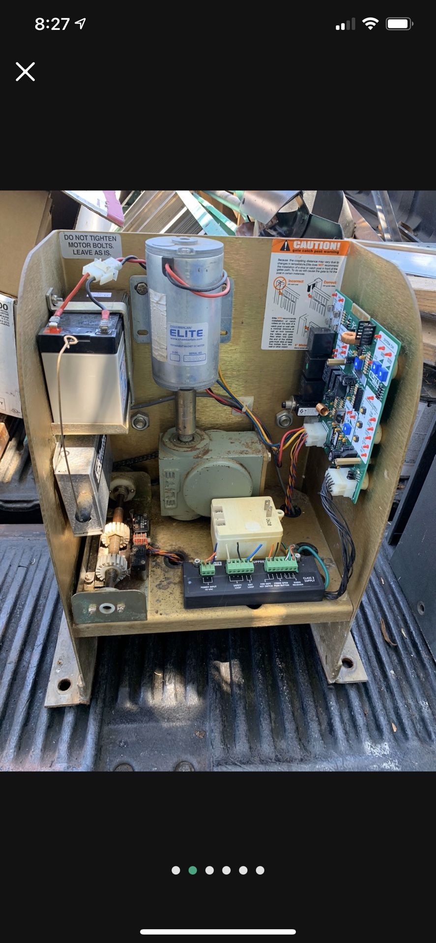 Used Elite Gate Motor $600 Firm No Less