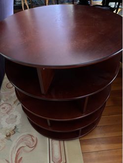 Shoe storage revolving carousel 25” by 25”