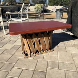 Mesa  De Centro (equipal) 