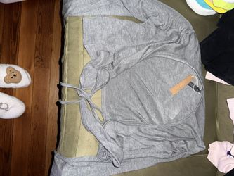 SKIMS Gray long Sleeve Wrap Top Size 2X